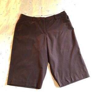 Brown Dress Shorts - Size 12